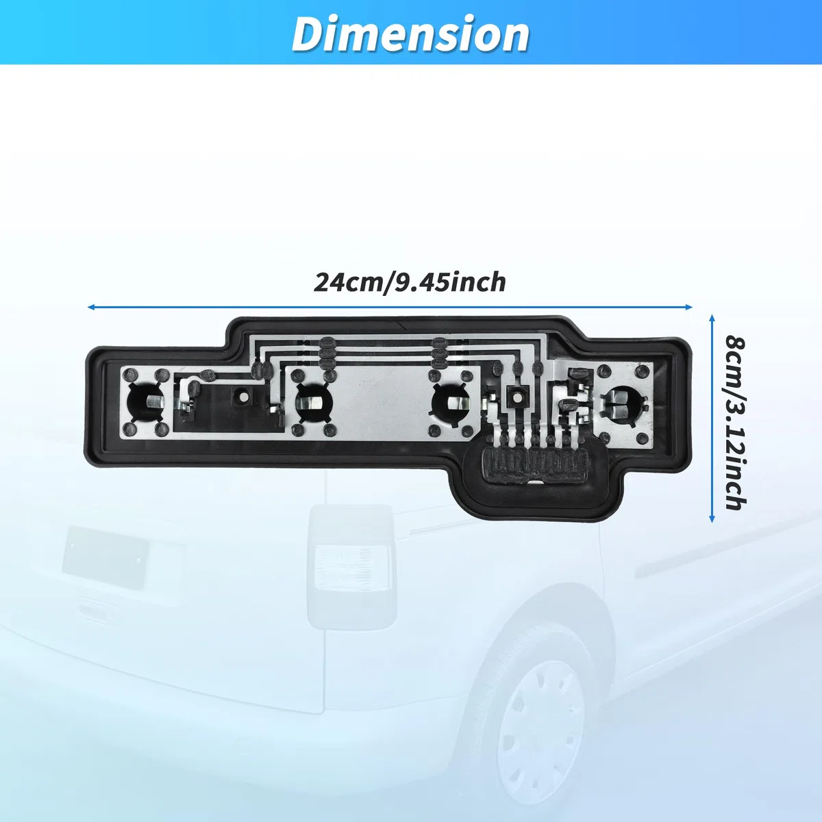 Porta Lampadina Posteriore Destra per Volkswagen Caddy 2004-2014 Circuito Luce Posteriore Porta Lampadina per VW Caddy Sostituisce 2K5945258A