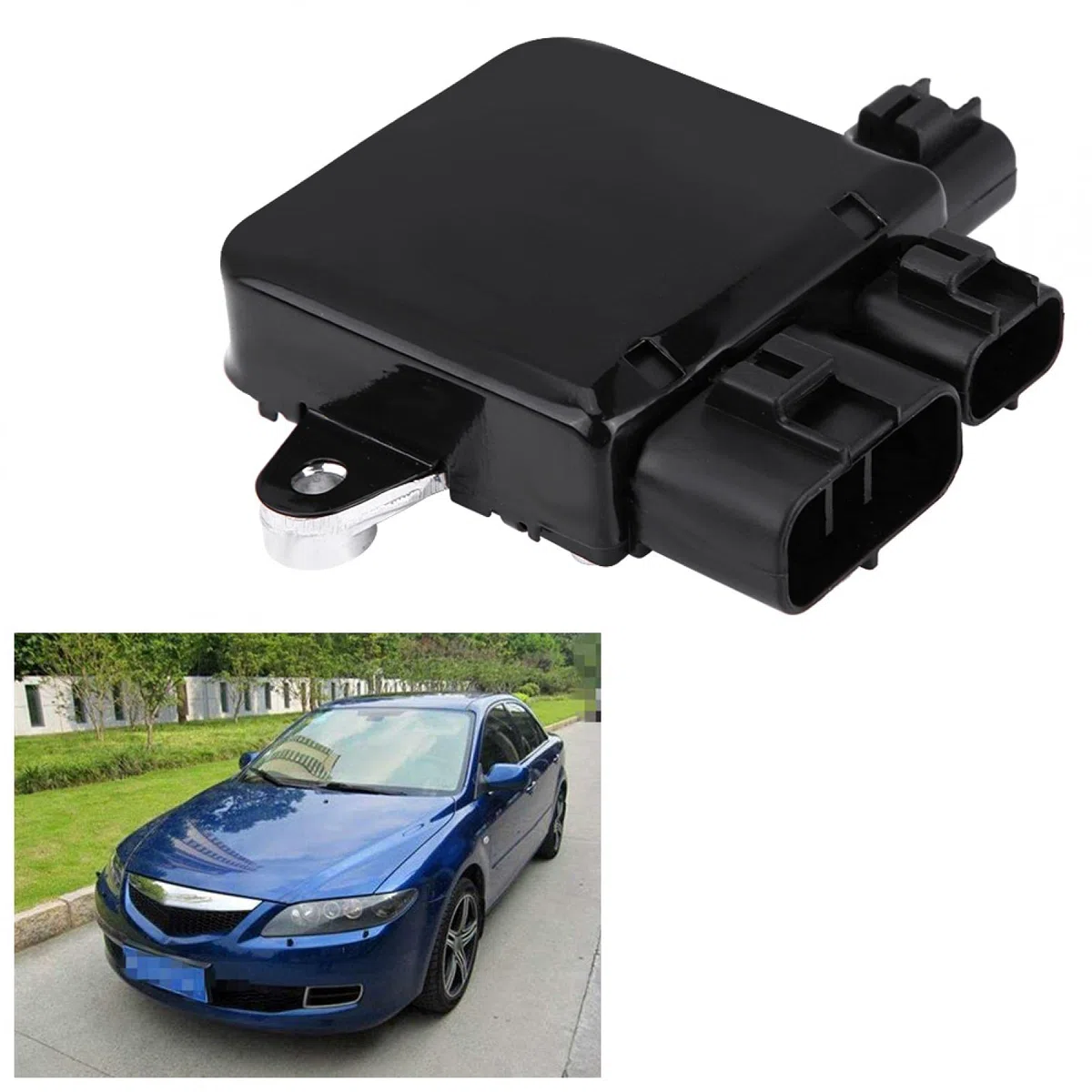 Modulo di Controllo Ventola Elettronica,Unità modulo di controllo ventola di raffreddamento per 6 MPV Outlander Lancer 1355A124