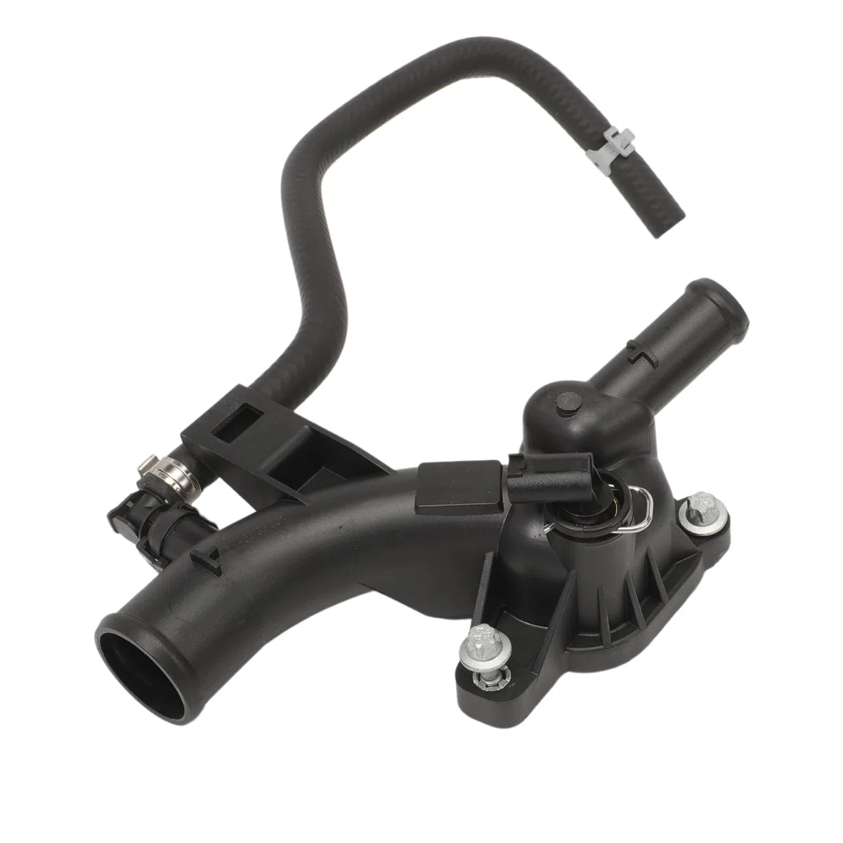 Scatola termostato, uscita pompa acqua 1338487, compatibile con Vauxhal Adam Astra Corsa Meriva 2010-2016, 25192985 13249353, con tubo dell'acqua