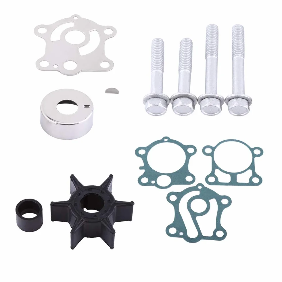 Kit Pompa Acqua, Riparazione Pompa Acqua Ricostruzione Kit girante Kit Riparazione fuoribordo per Motori fuoribordo 2 Tempi / 1984-1994 6H4-W0078-00-00