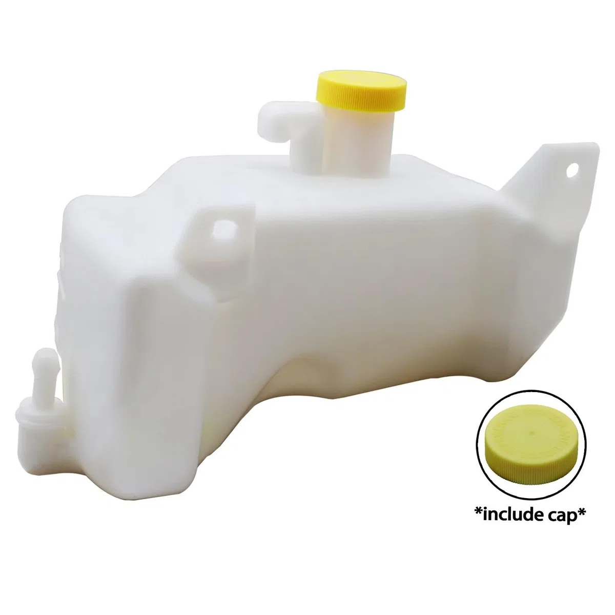 Vaschette Liquido Radiatori Compatibile con Nissan per Micra II K11 1992-1997 1998 1999 2000 Serbatoio di Espansione del Serbatoio del Liquido di Raffreddamento per Auto con Tappo 2171043B01