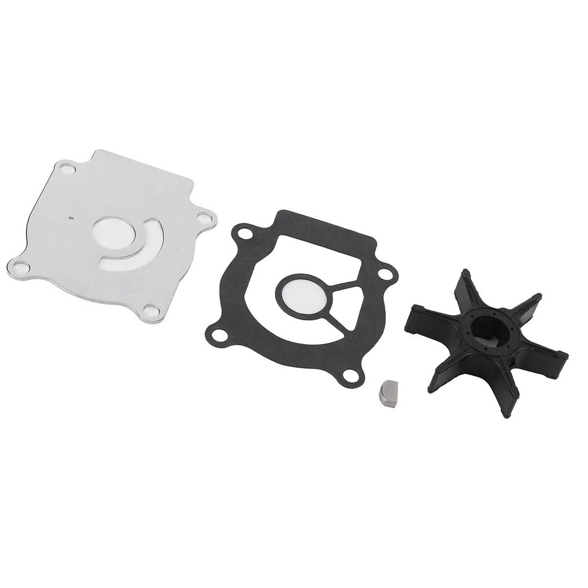 Aramox Kit Riparazione Pompa Acqua per Motore Fuoribordo DT20 DF20 DT25 DF25 DT30 DF30 DT40 DF40 DT50 DF50, Girante con Guarnizione Ricambio 17400-96403