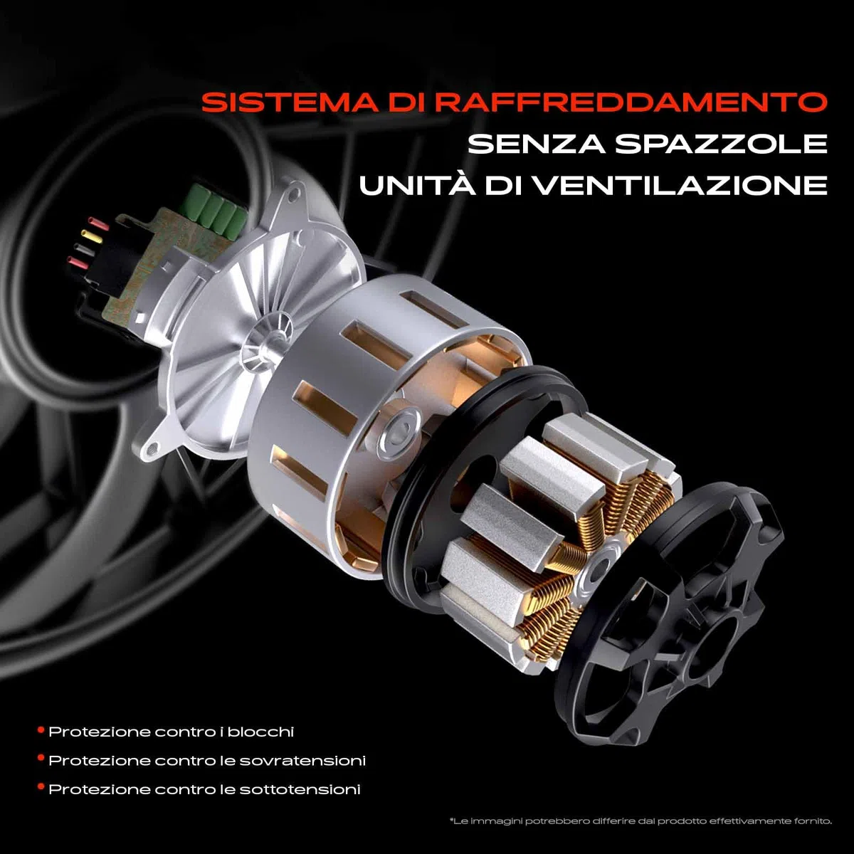 Frankberg Ventola di raffreddamento Ventola Radiatore ad acqua Compatibile con 2 DY 1.4 Fiesta V JD JH 1.4 16V Fiesta V JD JH 1.25 16V Fusion JU 1.4 2 DY 1.2 Replace# 2S6H8C607DA,2S6H8C