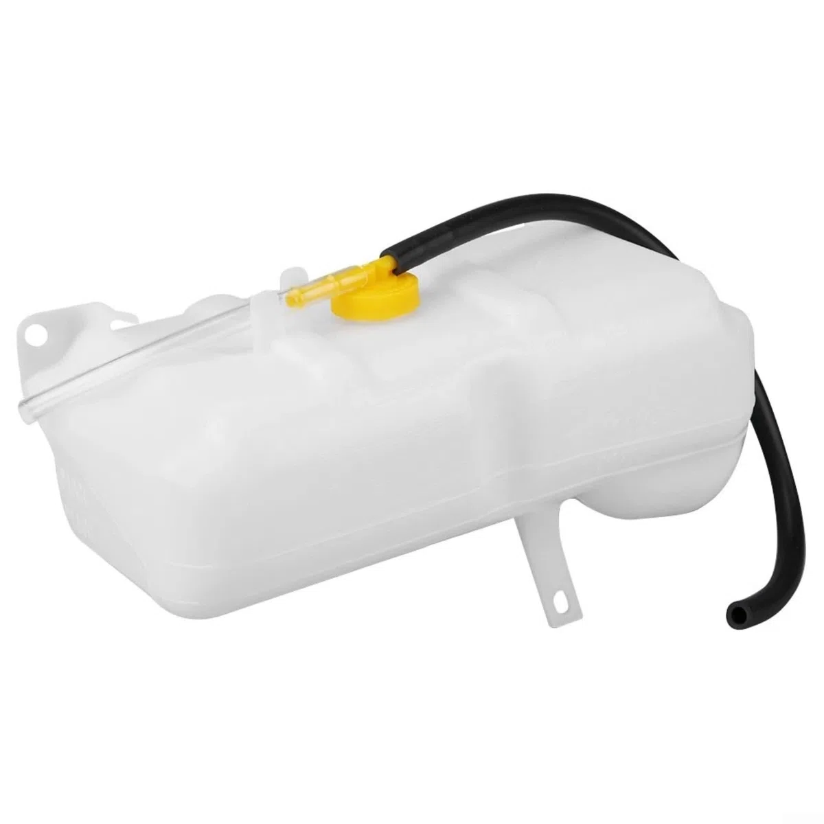 Serbatoio di espansione del liquido refrigerante in plastica a doppio tubo per Nissan Patrol Y60 88-97 per Ford Maverick 88-94 2.8L 3.0L 4.2L Motore sostituisce 17931-NI020DO Bianco