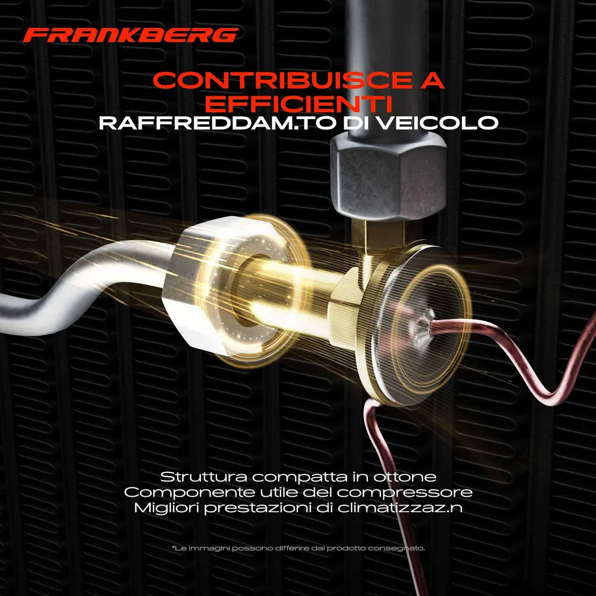 Frankberg Valvola di Espansione Aria Condizionata Compatibile con Discovery I LJ R.a.n.g.e R.o.v.e.r I AE AN HAA HAB HAM HBM RE RN 944 944 Cabriolet Chimaera Replace# 39526