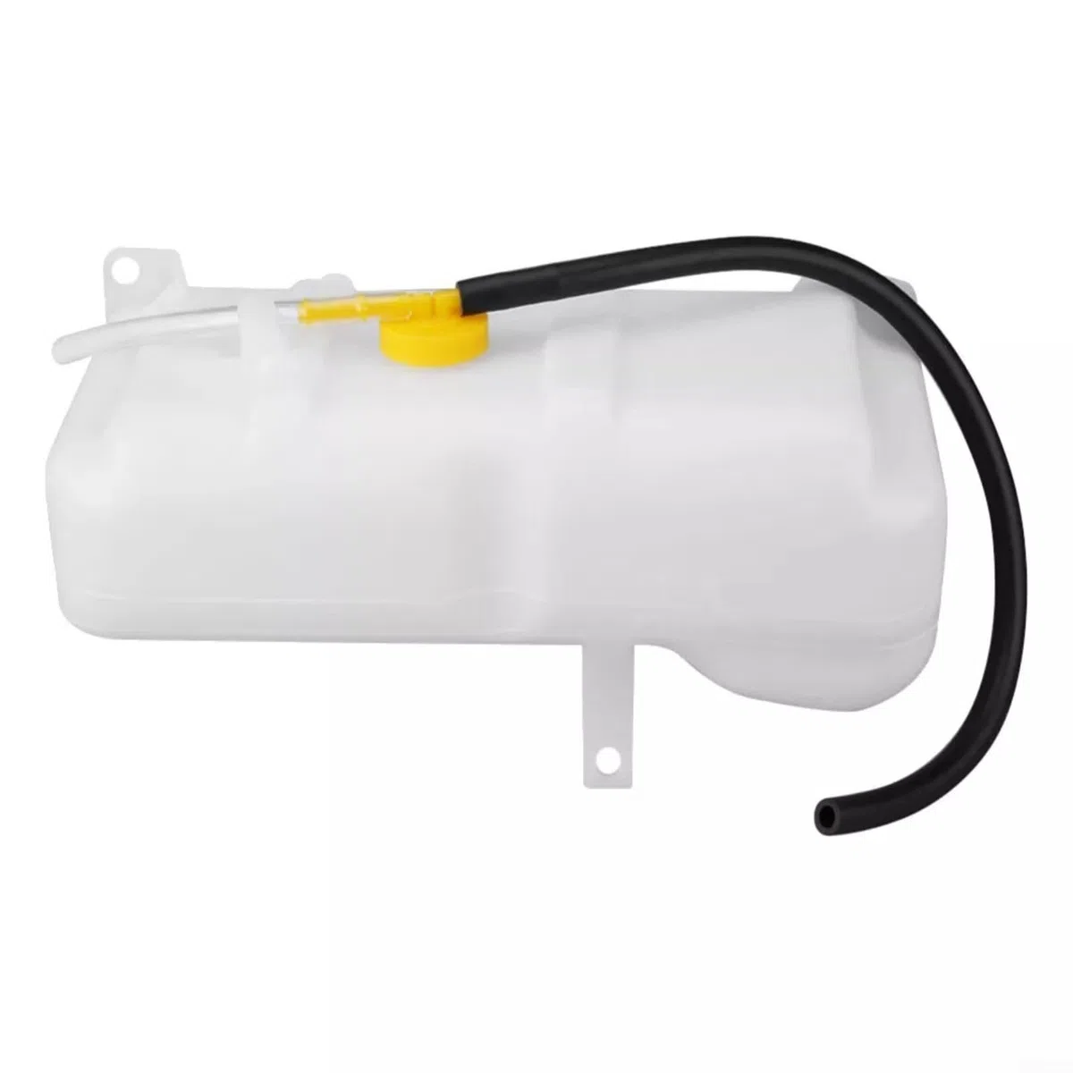 Serbatoio di espansione del liquido refrigerante in plastica a doppio tubo per Nissan Patrol Y60 88-97 per Ford Maverick 88-94 2.8L 3.0L 4.2L Motore sostituisce 17931-NI020DO Bianco