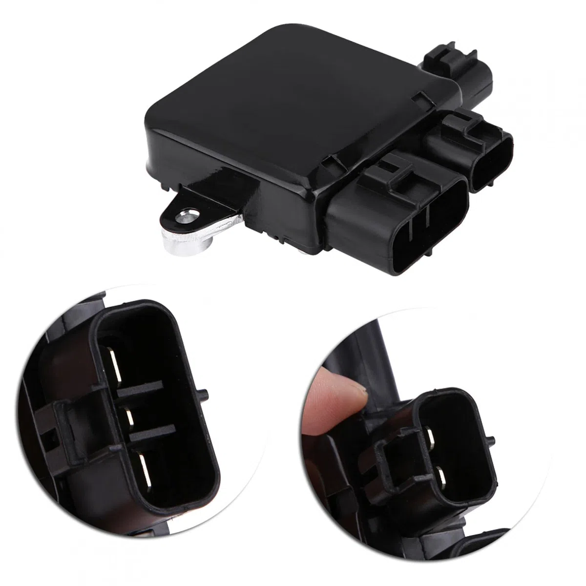 Modulo di Controllo Ventola Elettronica,Unità modulo di controllo ventola di raffreddamento per 6 MPV Outlander Lancer 1355A124