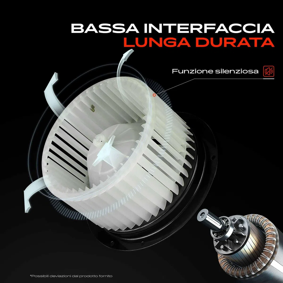 Frankberg Motore del ventilatore Ventilatore del riscaldamento Compatibile con 5008 0E 0U 3008 MPV 0U DS5 Replace# 6441.CP