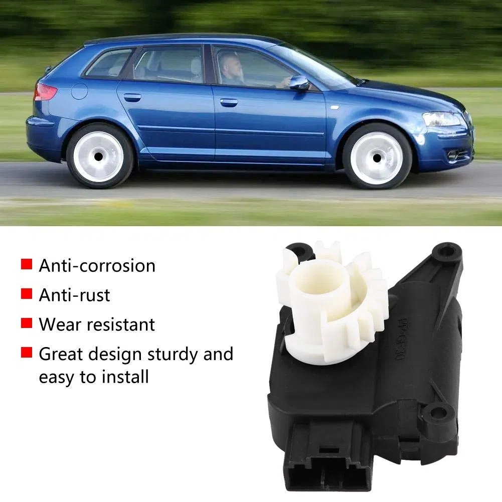 Air Flap Servo Motor, 1K0907511C Temperature Adjust Valve Recirculation Air Flap Servo Motor for 5Q0 907 511H