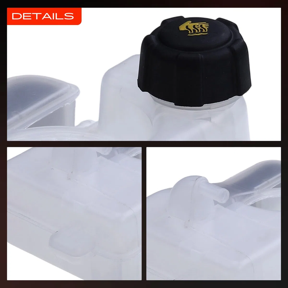 Frankberg Serbatoio di Espansione Refrigerante Intestazione Serbatoio Raffreddamento Compatibile con Twingo I C06 1.2 1.2 16V 1993-2007 Replace# 7701473018