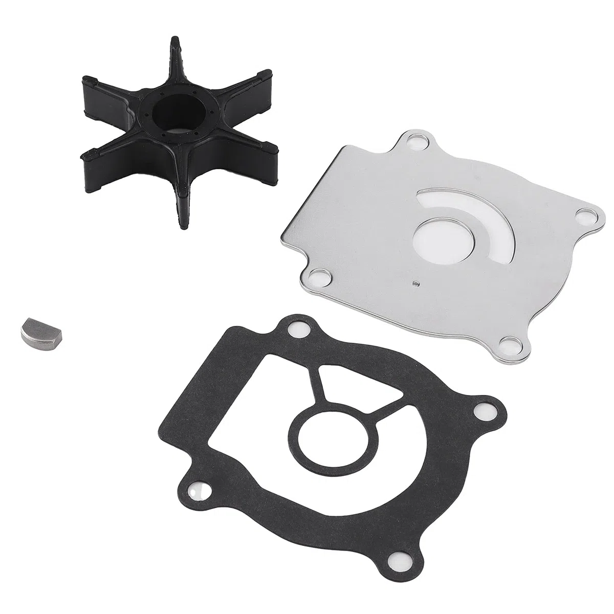 Aramox Kit Riparazione Pompa Acqua per Motore Fuoribordo DT20 DF20 DT25 DF25 DT30 DF30 DT40 DF40 DT50 DF50, Girante con Guarnizione Ricambio 17400-96403