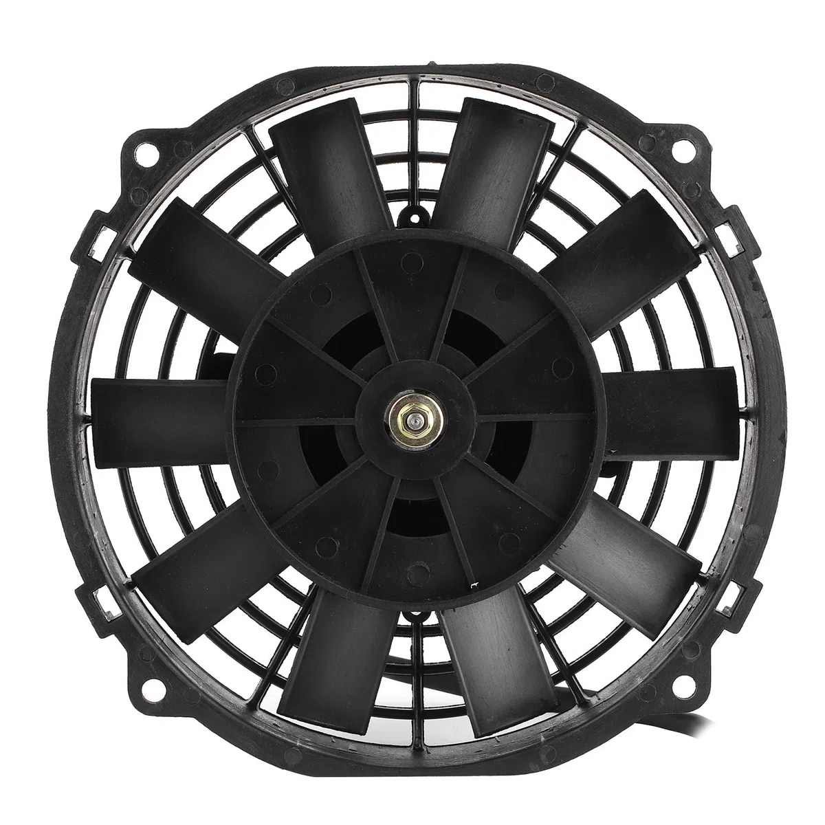 Ventola per Radiatore per Auto 8 Pollici, 12V 80W Ventola per Radiatore per Auto Ventola di Raffreddamento Ventola per Motore Elettrica Sottile Universale con Kit di Montaggio,