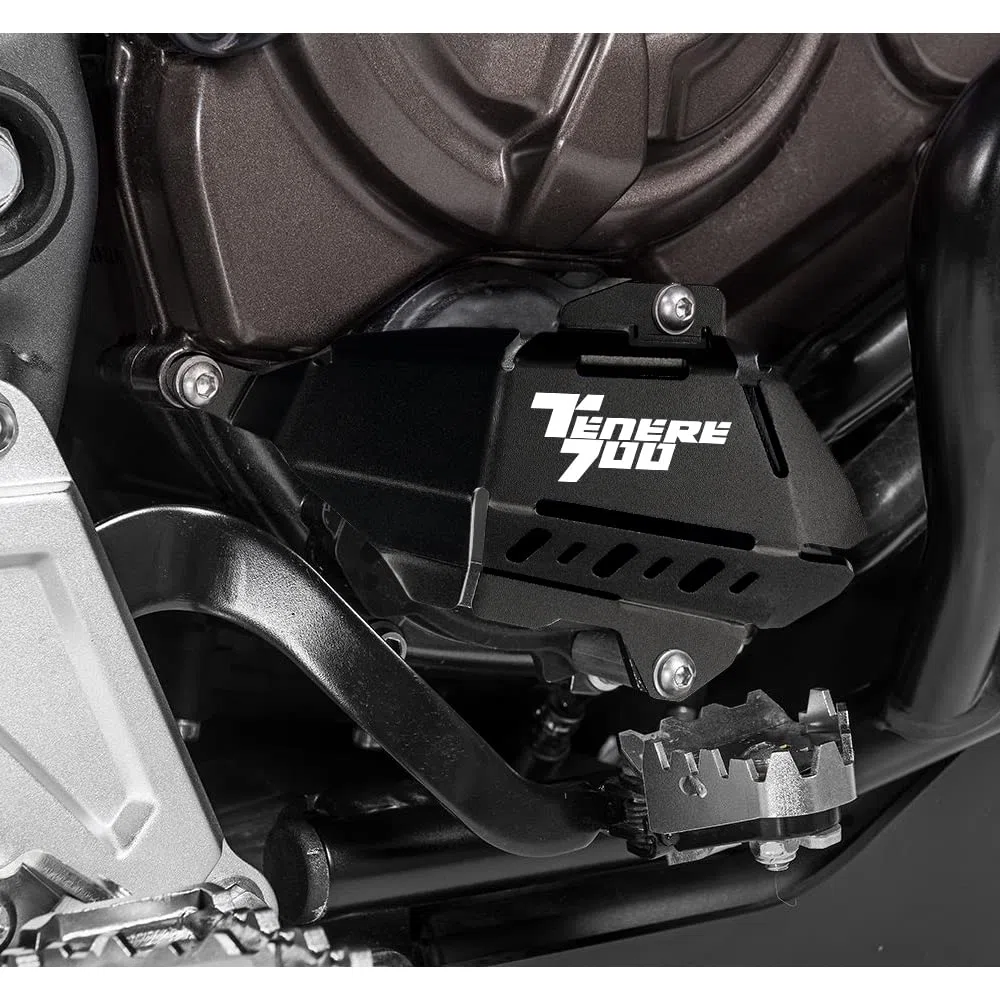 Modeer Per Yamaha Tenere 700 XTZ 700 T7 2019-2022 Copertura per pompa dell'acqua Tenere700 XTZ700 T700 Accessori (Nero)