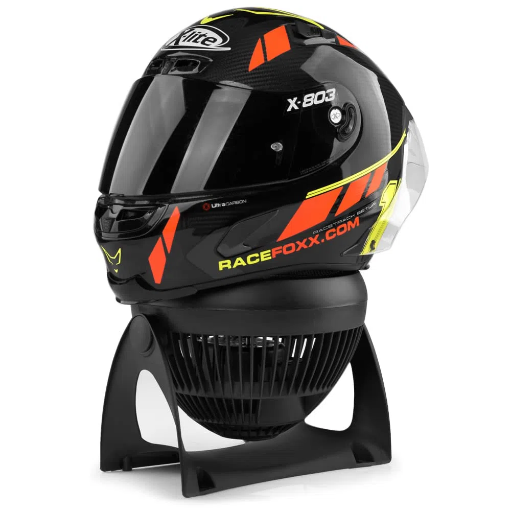 Racefoxx Ventola per casco o ventola di raffreddamento per motore, per corse e gare