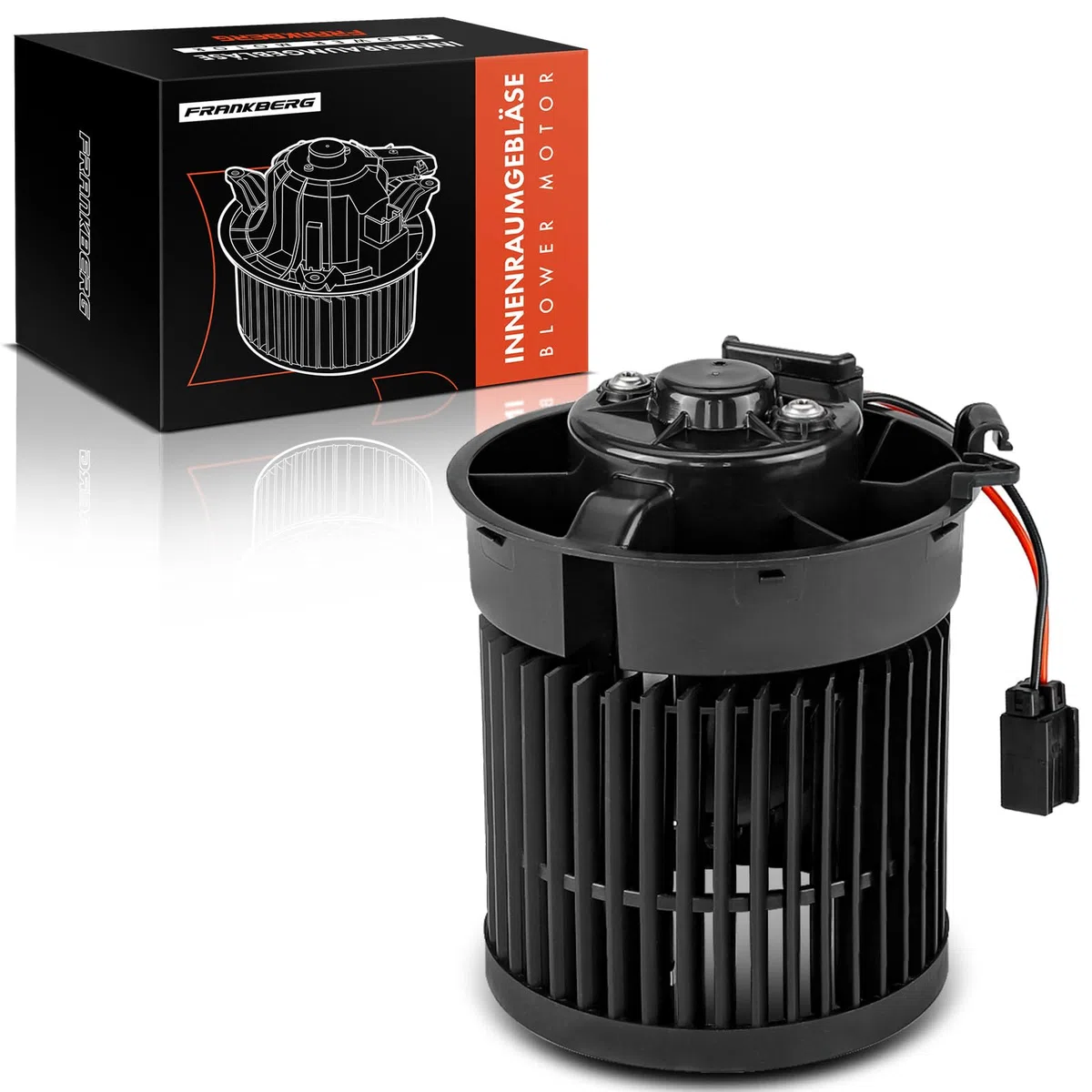 Frankberg Motore del ventilatore Compatibile con Qashqai II SUV J11 J11 1.2 DiG-T 1.6 dCi 1.6 DiG-T 1.5 dCi 1.6 dCi ALL MODE 4x4-i 2.0 2.0 ALL MODE 4x4-i 2013-2025 27226-4EM0A,272264BG0B