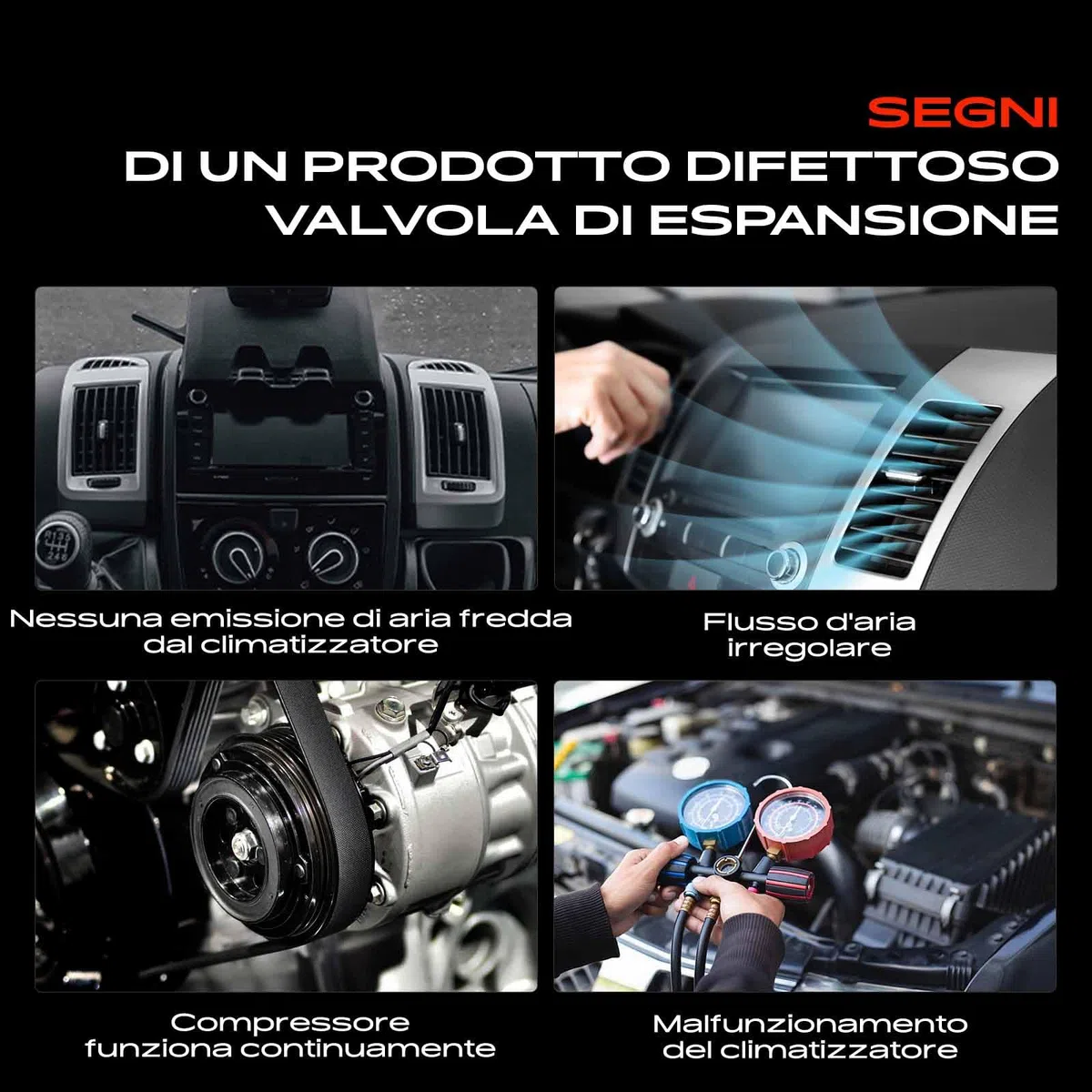 Frankberg Valvola di Espansione Aria Condizionata Compatibile con Discovery I LJ R.a.n.g.e R.o.v.e.r I AE AN HAA HAB HAM HBM RE RN 944 944 Cabriolet Chimaera Replace# 39526
