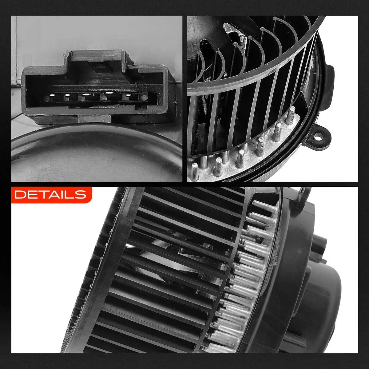 Frankberg - Ventola di riscaldamento compatibile con Xsara Picasso N68 1999-2012 206 CC 2D 2A/C 1998-2007 206 SW 2E/K 2002-2008 307 3A/C 1.4L-2.0L 2000-2014 Sostituzione. 6441N9