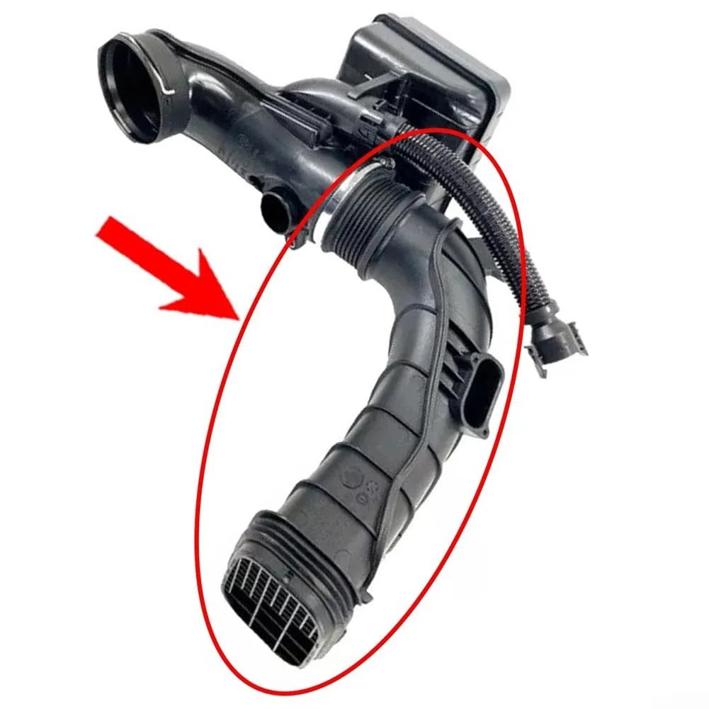 Tubo di aspirazione per BMW Serie 5 F10 F11 518d 520d 525d, ricambio per tubo di aspirazione dell'aria OEM 13718508047 13718512014, in plastica nera