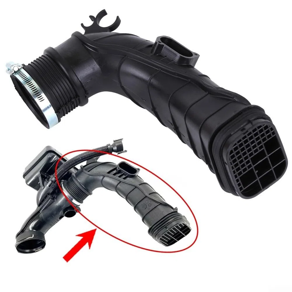 Tubo di aspirazione per BMW Serie 5 F10 F11 518d 520d 525d, ricambio per tubo di aspirazione dell'aria OEM 13718508047 13718512014, in plastica nera