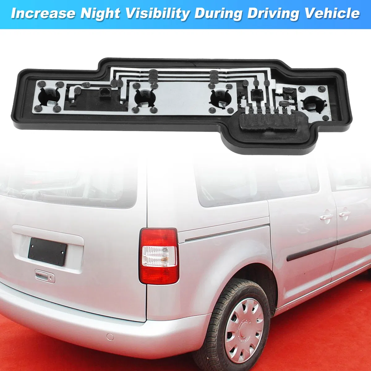 Porta Lampadina Posteriore Destra per Volkswagen Caddy 2004-2014 Circuito Luce Posteriore Porta Lampadina per VW Caddy Sostituisce 2K5945258A