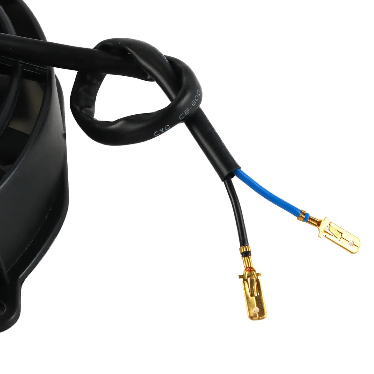 Ventola di raffreddamento per radiatore elettrico sottile da 7" 12v 80w - Ventola universale per motore a lama curva con kit di montaggio ABS nero per auto, camion, sistemi HVAC