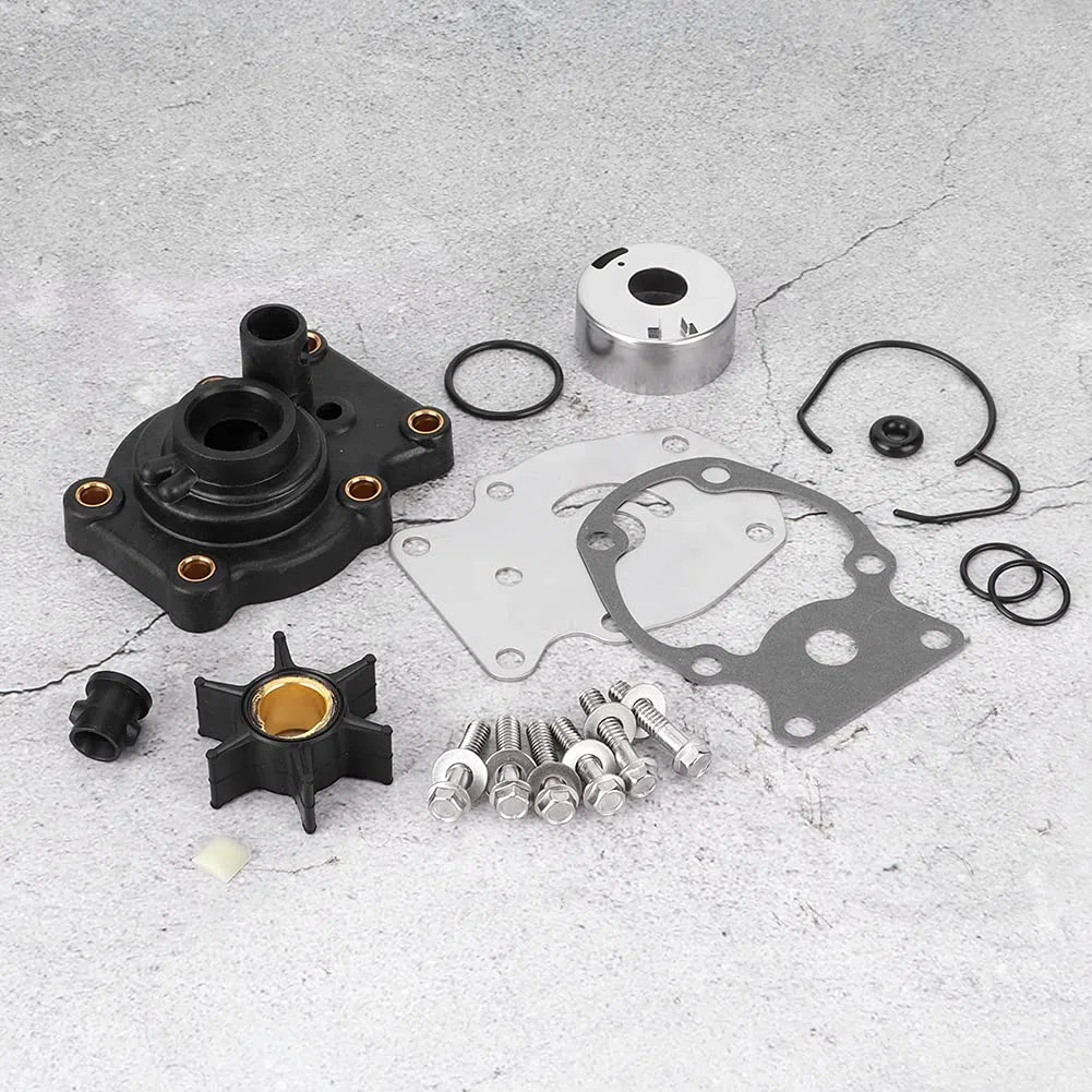Acouto Kit di Riparazione Girante della Pompa per Motore Fuoribordo OMC # 393630, Adatto per Motore Fuoribordo con Girante della Pompa 20/25/30/35 1980-2005 393630 2 393630 dell'acqua