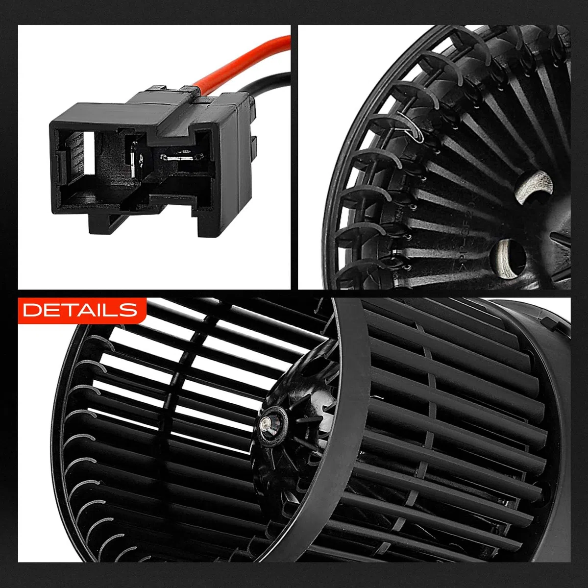 Frankberg Motore del ventilatore Compatibile con Qashqai II SUV J11 J11 1.2 DiG-T 1.6 dCi 1.6 DiG-T 1.5 dCi 1.6 dCi ALL MODE 4x4-i 2.0 2.0 ALL MODE 4x4-i 2013-2025 27226-4EM0A,272264BG0B