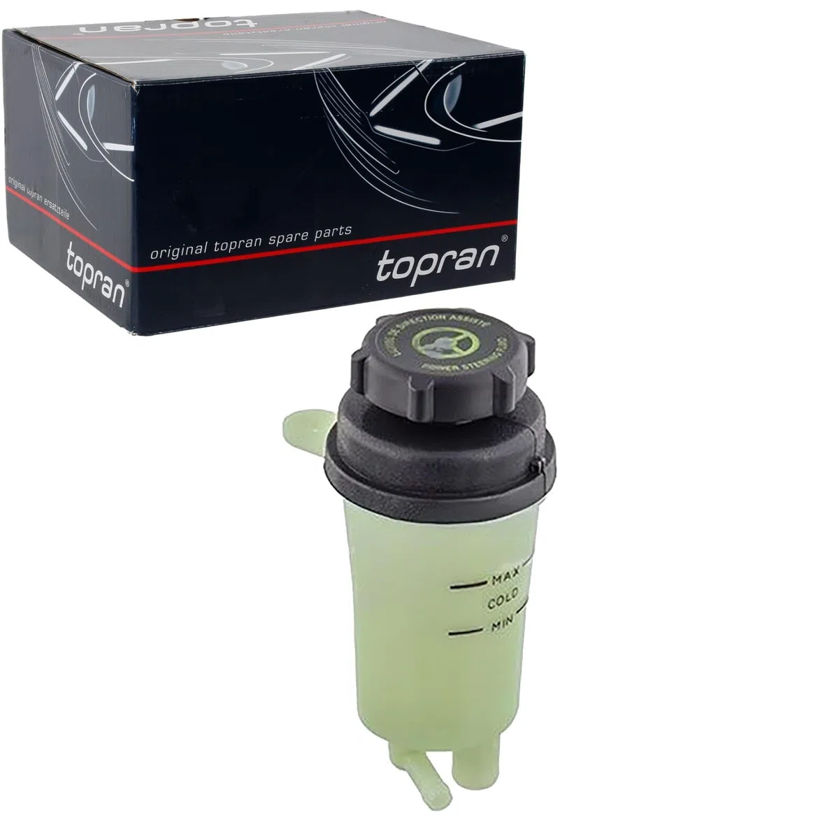 TOPRAN 305 108 Serbatoio compensazione Olio sist. idraul.-Servosterzo con coperchio