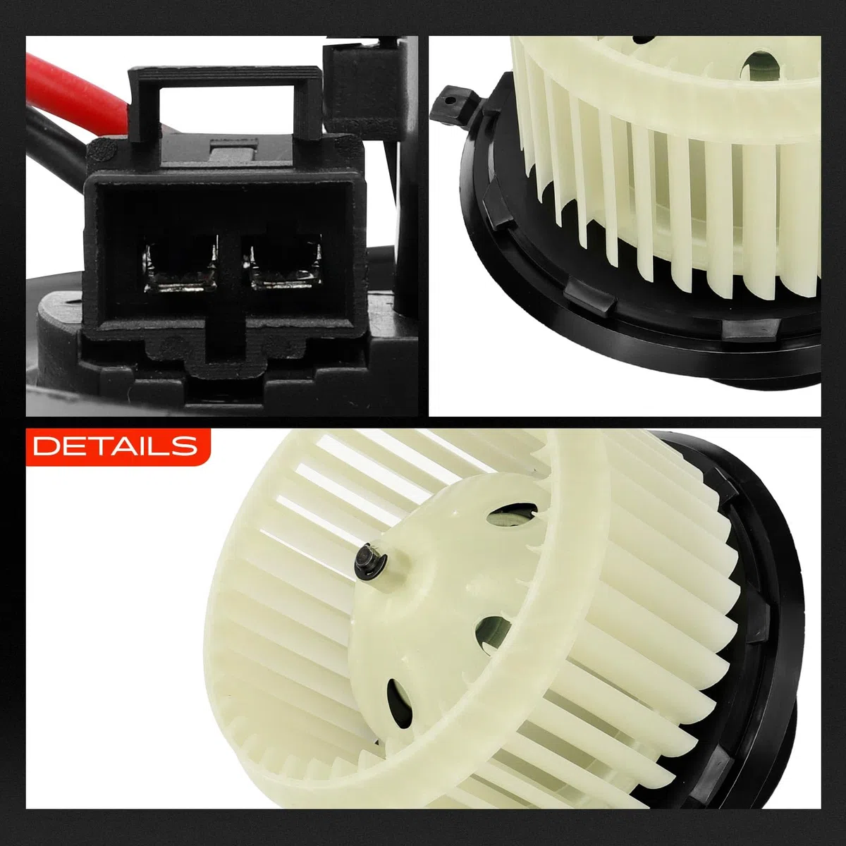 Frankberg Motore del Ventilatore Compatibile con 147 937 1.6L-3.2L 2001-2010 156 932 1.6L-3.2L 1997-2005 156 Sportwagon 932 1.6L-3.2L 1997-2006 GT 937 1.8L-3.2L 2003-2010 Replace# 52421846