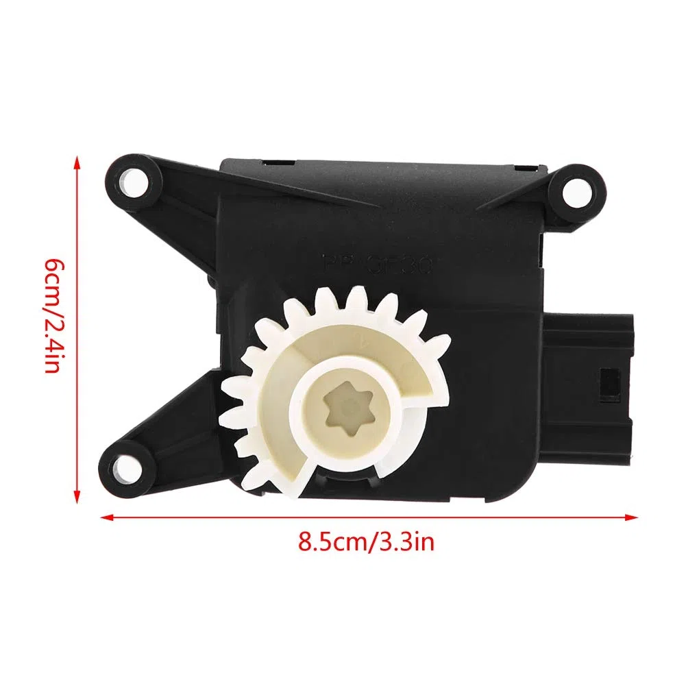 Air Flap Servo Motor, 1K0907511C Temperature Adjust Valve Recirculation Air Flap Servo Motor for 5Q0 907 511H