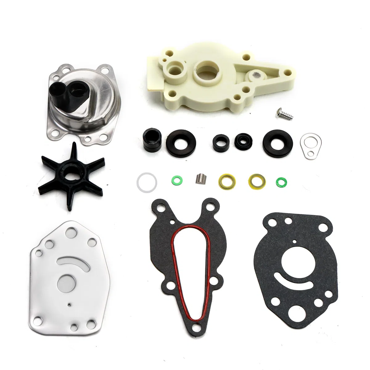Pompa Acqua Kit Riparazione fur Mercury Mariner Set 6 HP 8 PS 9 PS 15 PS 6 8 9.9 10 15 HP Kit Riparazione 4642089A5